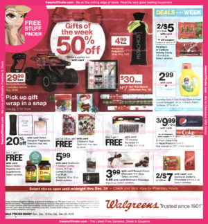 Walgreens Ad Preview (12/16 – 12/22)