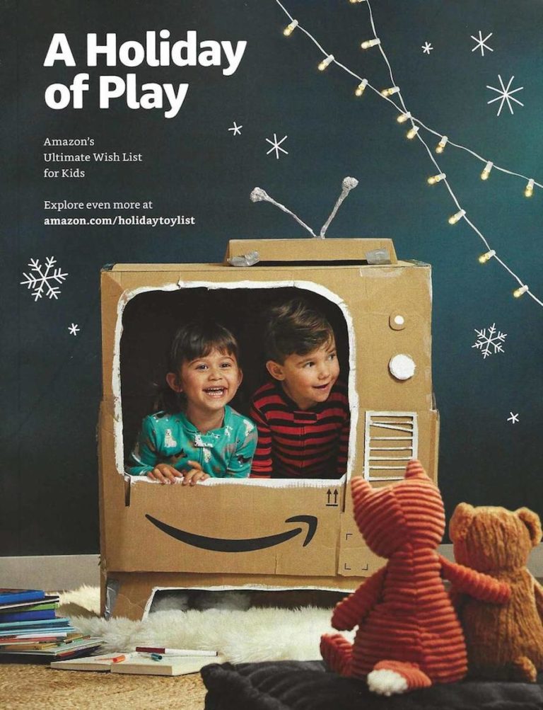 Amazon Toy Book Ad 2018