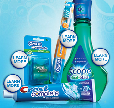 Free Sample Crest Complete Toothpaste