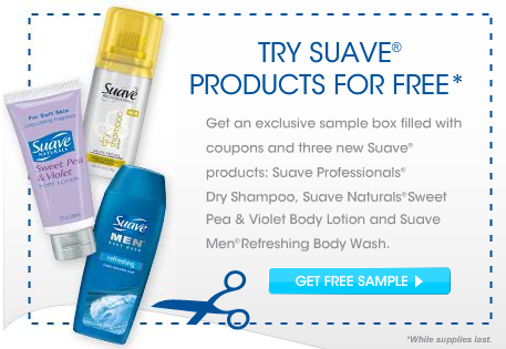 Free Box of Suave Products