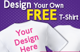 Free Customized T-Shirt from Vistaprint