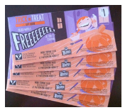 Wendy’s Halloween Frosty Coupon Books Available