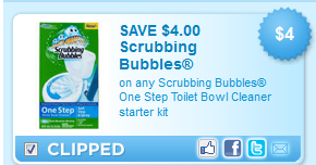Free Scrubbing Bubbles Toliet Cleaner Starter Kit (Walmart)