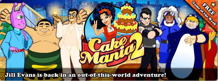 Free Game of the Week at Sandlot Games - Cake Mania 2