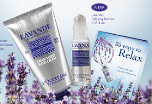 Free Sample of Lavender Hand Cream and Hand Massage Sample at L’OCCITANE