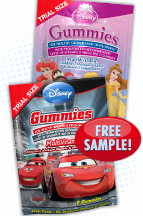 Free Sample Disney Character Gummy Vitamins (Still Available)