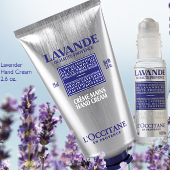 Free Samples of Lavender Cream & Hand Massage