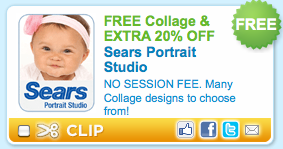 Free Portrait Collage at Sears Portrait Studio