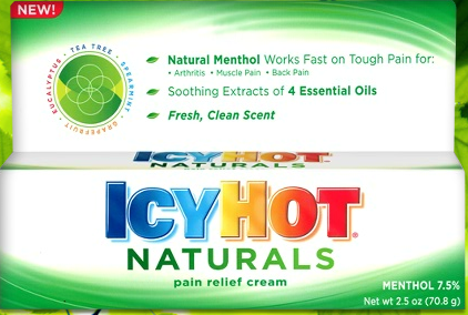 Free Icy Hot® Naturals Sample - Walmart