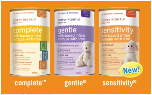 Free Simply Right Baby Care Infant Formula Sample