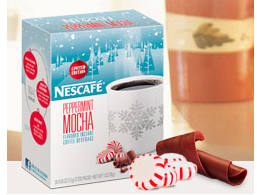 Free Sample of Nescafe Peppermint Mocha Coffee - Available Again