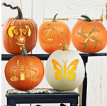 Free Printable Halloween Stencils from Better Homes and Gardens