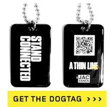Free MTV Stand Connected Dogtag or Bracelet