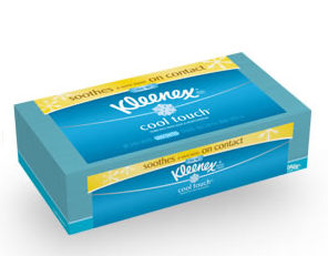 Free Kleenex Cool Touch Tissue Sample