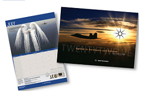 FREE  2012  Aerospace Defense Calendar - Companies