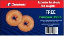 FREE Pumpkin Donut at Thorntons - Facebook