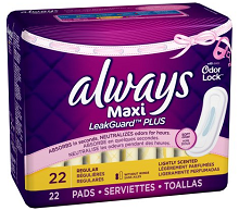 Free Always Maxi from P&G