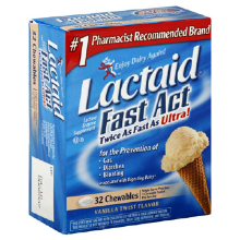 Free Sample Lactaid Fast Act Dietary Supplements