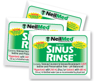 Free 3 Sample Packets of Sinus Rinse Extra Strength