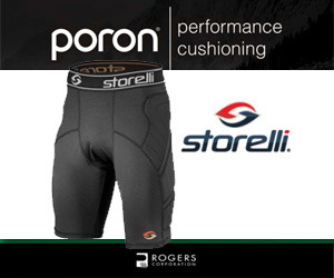 Free Pair of Storelli Slider soccer shorts with PORON® XRD™ protection