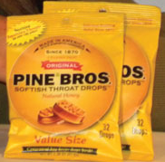 Free Samples Pine Bros Throat Drops