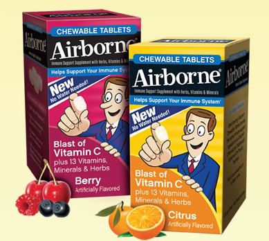 Free Samples of Airborne Chewable Tablets