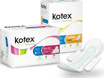 Free Sample of Kotex Natural Balance