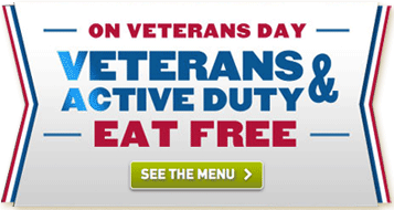 Free Veteran's Day Freebies (11/11-11/14)