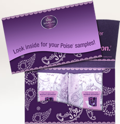 Free Samples Poise Hourglass Pads