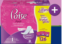 Free Samples of Poise Pads