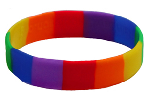 Free 2 Rainbow Wristbands from The Rainbow Delegation