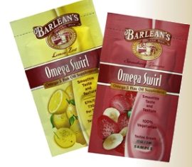 Free Sample of Omega Swirl from Barlean's