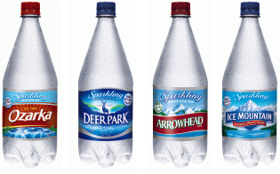 Free Arrowhead Sparkling Natural Spring Water (1 Liter) 