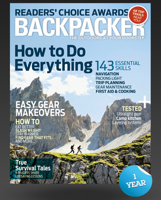 Free 1-Year Subscription to Backpacker Magazine