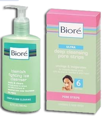 Free Samples of Biore Blemish Cleanser