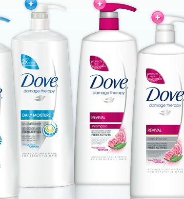 Free Samples of Dove Shampoo & Conditioner *EXPIRED*