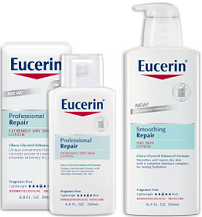 Free Eucerin Repair Line Bottle Each Day, Starting Tuesday (1/10)