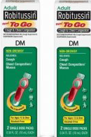 Free Robitussin To-Go Packs at Walmart