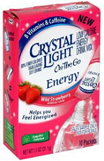 Free Sample of Crystal Light Energy Pack