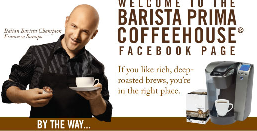 Free Barista Prima Coffeehouse K-Cup Portion Packs – New Link