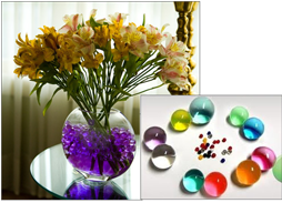 Free Floral Gel Beads From Loco Buy