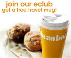 Free Travel Mug at Au Bon 