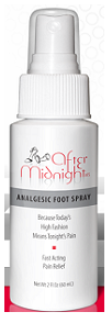 Free Sample of After Midnight Foot Spray