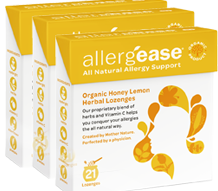 Free Sample of Allergease Allergy Relief Lozenge