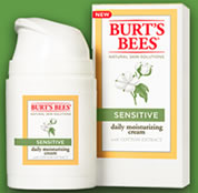 Free Sample of Burt's Bees Moisturizing Cream