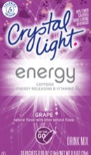 Free Sample Crystal Light Energy Citrus