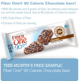 Free Fiber One Chocolate Bar (1st 10,000)