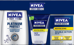 Free Nivea Moisturizer or After Shave at 5pm-6pm EST