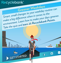 Free 25 RecycleBank Points
