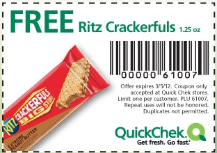 Free Ritz Crackerfuls at QuickChek